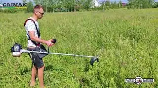Бензокоса Caiman WX42 в работе