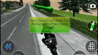Crime City Police Bike Driver iOS Gameplay