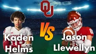 Kaden Helms vs Jason Llewellyn | Oklahoma Football 2 Tight-End Recruits Comparison!