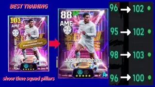 Show time Jude Bellingham 106🔥Best Training Max level Player Progression | eFootball 2025