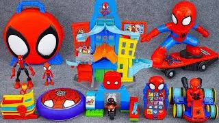Marvel Spiderman Collection unboxing Review|LEGO Marvel Launch Carry Case| Amazing Metals City Track