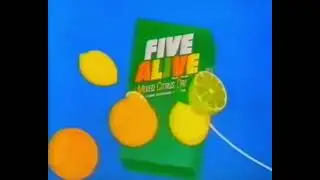 Five alive drink advert 1987
