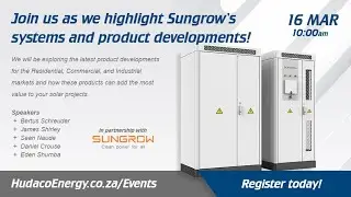 Highlighting Sungrow's systems and product developments for 2022!