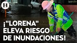 &iquest;Vendr&aacute;n lluvias peores? Tormenta Lorena pone en alerta a Colima por posibilidad de ser hurac&aacute;n