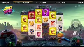 BUYING BONUSES on the BUZZ THRILL Slot Online || Round 155