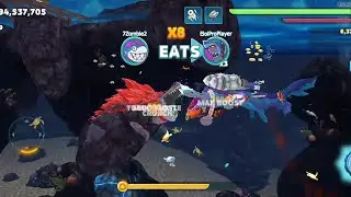Max level Luminite gameplay - Hungry Shark Evolution