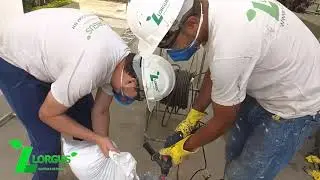 Impermeabiliza&ccedil;&atilde;o de caixa d'&aacute;gua&acute;- Parte 2 - Preparando o impermeabilizante Viaplus 7000