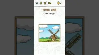 Brain challenge level 325 Close image, Solution Walkthrough