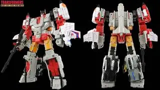 Transformers AGE OF THE PRIMES SUPERION Fully Combined Images from Takara!!!
