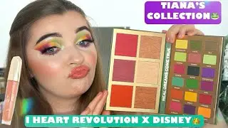 👑I HEART REVOLUTION X DISNEY TIANA COLLECTION👑//FIRST IMPRESSIONS/TESTING👑//MISSECBEAUTY👑