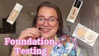 TESTING SHEGLAM FOUNDATION | 8 HOURS WEAR TEST OF THREE DIFFERENT FOUNDATIONS