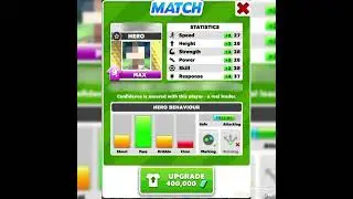 New golden player ESTEVEZ score match!