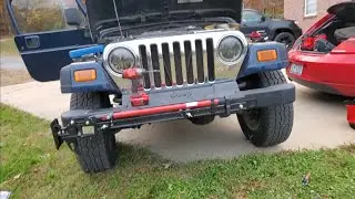2002 Jeep Wrangler Farm Jack Install