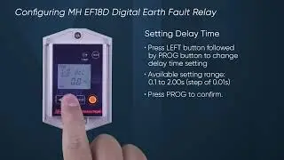 2/4 Configuring MH EF18D Digital Earth Fault Relay