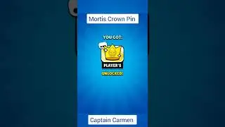 MORTIS CROWN PIN
