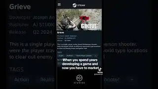 Wishlist Grieve on steam #gamedev #indiedev #indiegame #indiedevlog
