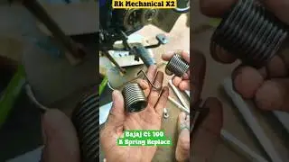 Bajaj Ct 100 Kick Spring Replace Work ?? #shorts #viral #ytshorts #bajaj #ct100 #replace
