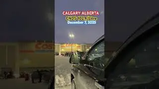 GAS PRICE CALGARY ALBERTA CANADA TODAY #beczel #subscribe #gas #price #canada #alberta #yt #viral