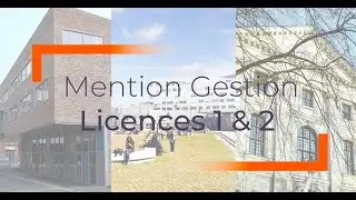 Licence 1 & 2, mention Gestion