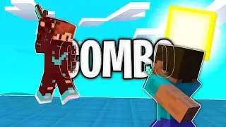 How to Hold Combo In Mcpe PvP | mcpe combo tutorial