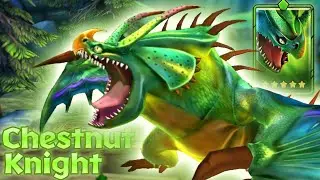 Chestnut Knight &mdash; 5-Star Premium Green Hybrid Brooding Boltstamper | Dragons: Titan Uprising