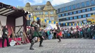 Die Ritter schlagen sich gar trefflich – Mittelalter Markt Castrop-Rauxel 2025 ⚔️