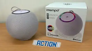 Intempo Aria XL 20w Bluetooth &euro;18,95,- RGB Speaker ... Vet Geluid!!