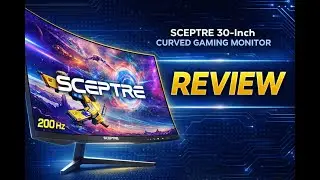 Review - Sceptre 30-inch Curved Gaming Monitor 21:9 2560x1080 Ultra Wide/ Slim HDMI Displ