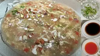 Bnayein sardio ka tood hot and sour chicken soup // Hot and sour chicken soup recipe 