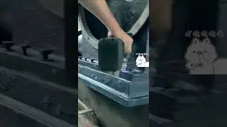 Smooth!Do you want welded or casting! #machine #mdf #manufacturing #papermaking #segment #workday