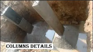 columns building construction part-8 / watch #civiltechconstructions