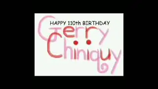 Gerry Chiniquy's 110th Birthday: Pinkologist (audio)