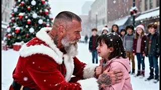 “It’s Mommy’s Last Christmas…” She Whispered To Santa—Not Knowing A Hells Angel Heard Her