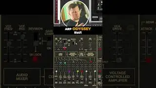 Фильтры ARP Odyssey: Lo Pass, Band Pass, High Pass #shorts