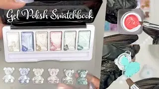 How to Create a Gel Polish Swatch book
