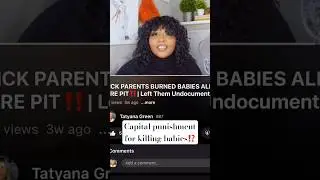 Should Parents Get the Death Penalty for Killing Babies⁉️ #crime#news#murder#parents#kids#punishment
