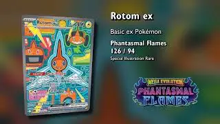 PFL 126 Rotom ex Pok&eacute;mon   Phantasmal Flames   Yoshimi Miyoshi   Cozy Cardboard Chronicle