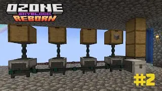 Storage Drawers and Basic Sieving system | Ozone Skyblock Reborn