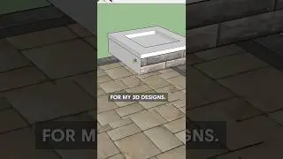 How I make 3D landscape designs ⚒️  #hardscapementor #construction #hardscaping