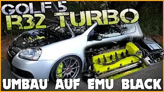 UMBAU auf EMU BLACK! GOLF 5 R32 TURBO - Beth Rennsporttechnik