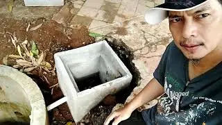 Pekerjaan Manual Sumur Resapan Bak Kontrol 75%,  Sisi Lapangan SDN 01 Cibono Manggarai Utara