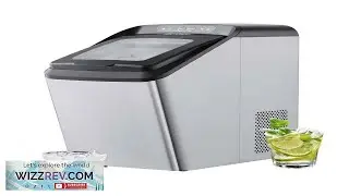 VEVOR Countertop Ice Maker 30lbs in 24Hrs Auto Self Cleaning Portable Ice Maker