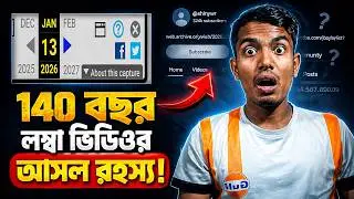 140 বছর লম্বা ভিডিওের আসল রহস্য | 140 year long video | 294 hours in 1 video