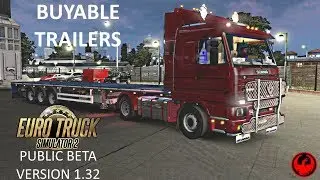 Euro Truck Simulator 2 - Public Beta 1.32 - Trailer ownership