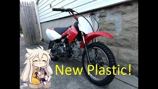 Honda XR70 получила пластик CRF70