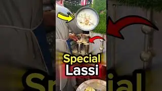 Desi Special Lassi | Traditional Creamy Lassi Made Fresh on Street | Viral Pakistani Drink 2025