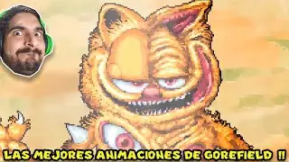 REACCIONANDO A LAS MEJORES ANIMACIONES DE GOREFIELD !! - Reacciones Gorefield con Pepe el Mago