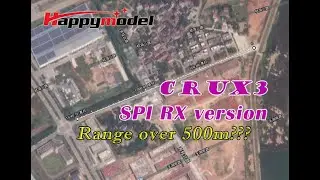 #Happymodel #Crux3 SPI version Range test