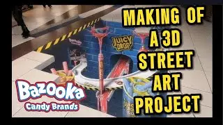 Making of 3D Artwork for Bazooka Candy, Juicy Drop Blasts