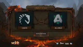 Team Liquid vs Alliance, MDL Chengdu Major, bo3, game 1 [Adekvat & Jam]